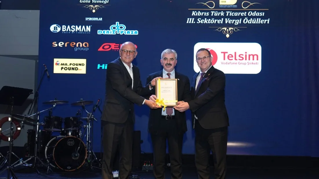 Telsim'e üst üste üçüncü vergi onur ödülü