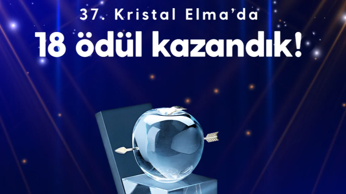 Turkcell’in İletişim Gücüne Kristal Elma’dan 18 Ödül